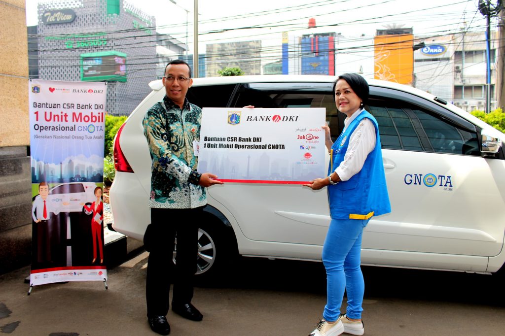 Donasi Mobil CSR Bank DKI