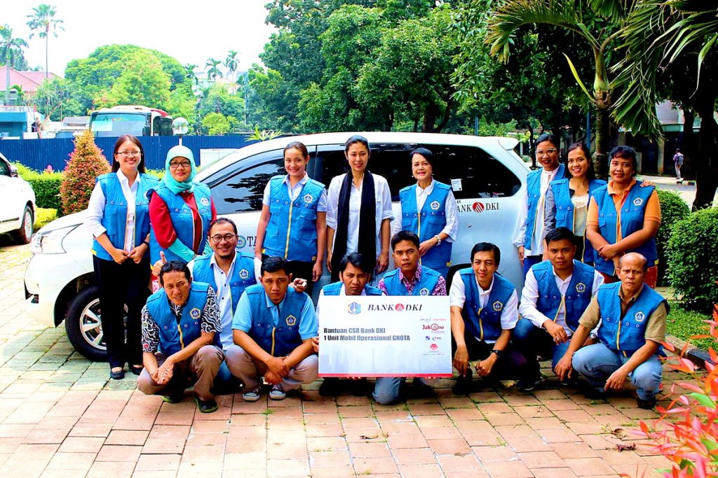 Donasi Mobil CSR Bank DKI