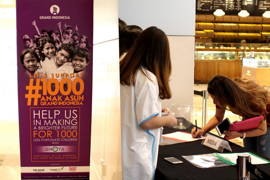 1000 Anak Asuh Grand Indonesia (GI)