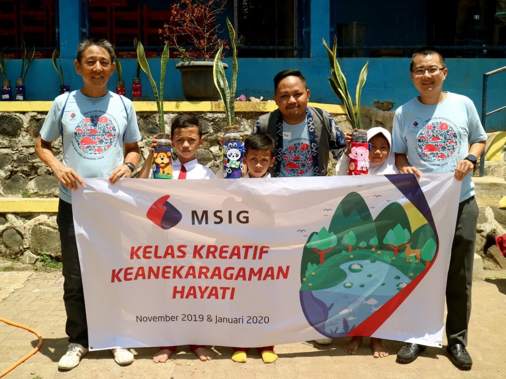 Kelas Kreatif Keragaman Hayati Oleh PT. MSIG Indonesia