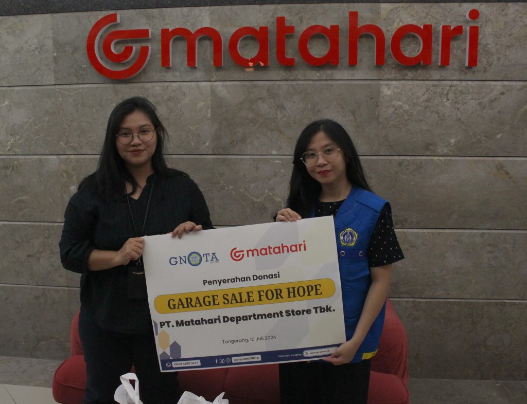 Donasi Barang PT. Matahari Store Tbk.