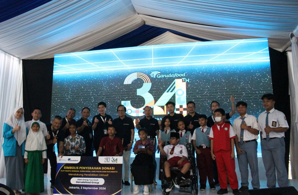 PT. Garudafood Putra Putri Jaya Tbk Bantu 340 Anak Asuh